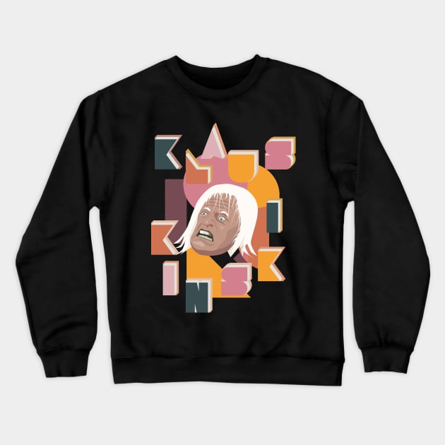 Kinski: A Modern Tribute Crewneck Sweatshirt by Boogosh